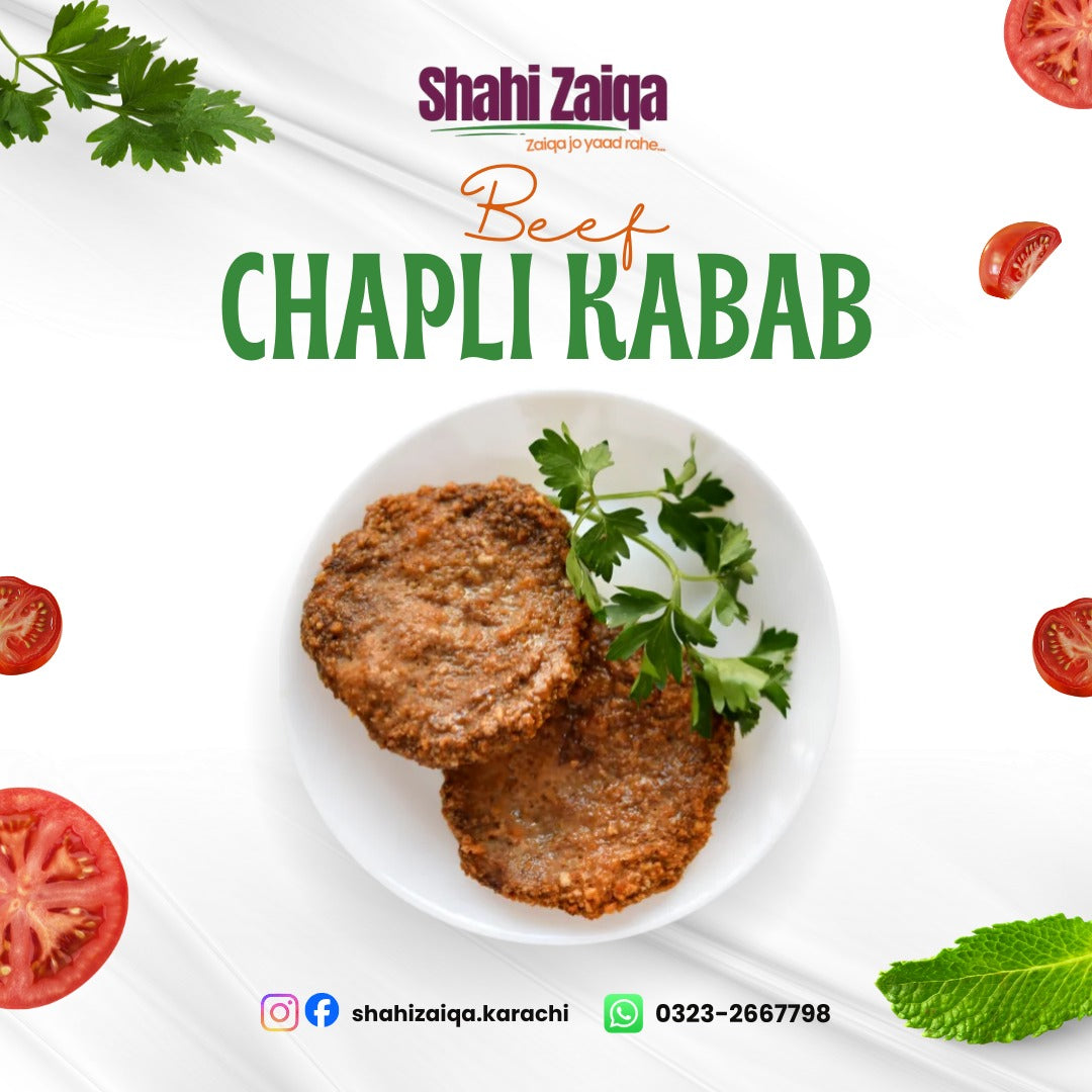 Chapli Kabab (Beef)